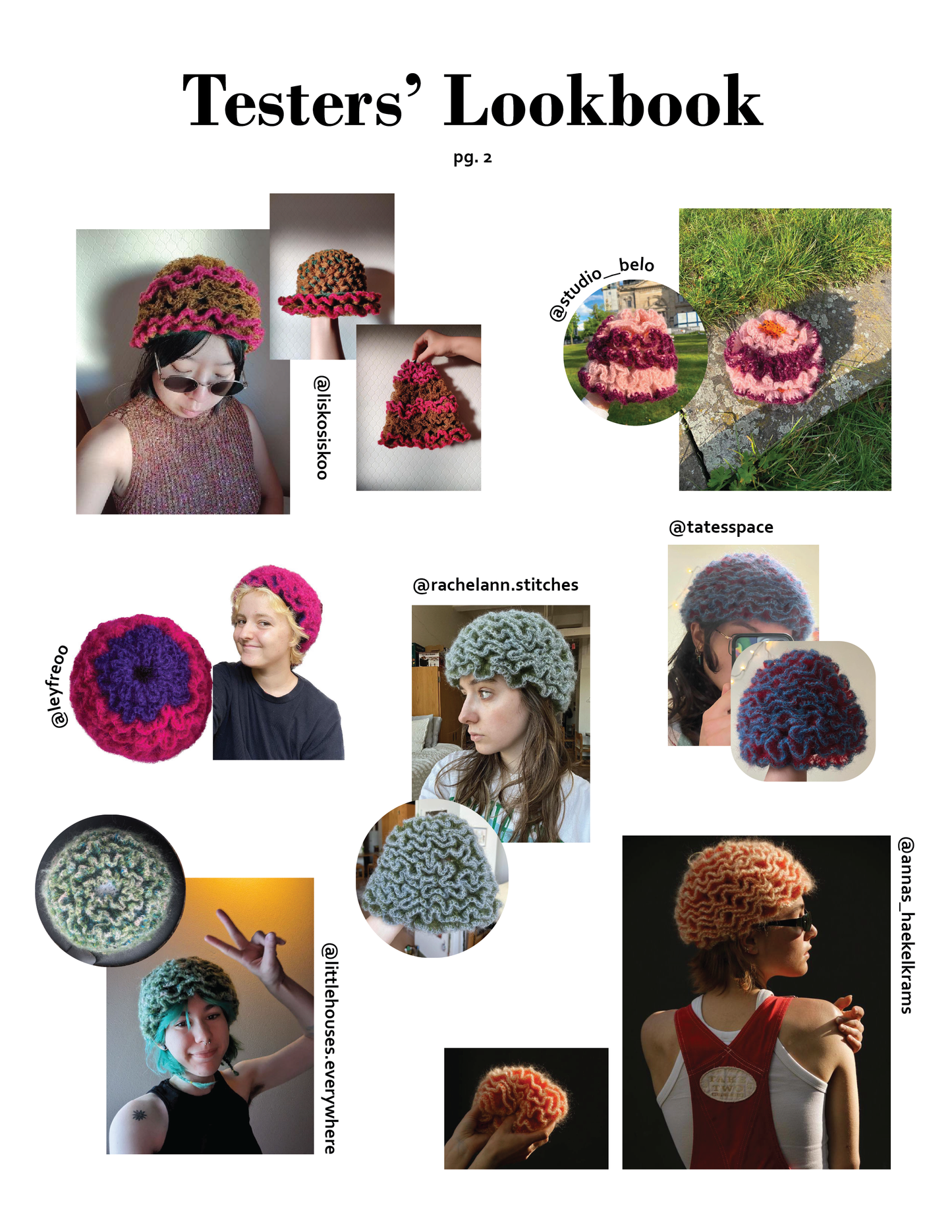 Coral Hat - Crochet Pattern